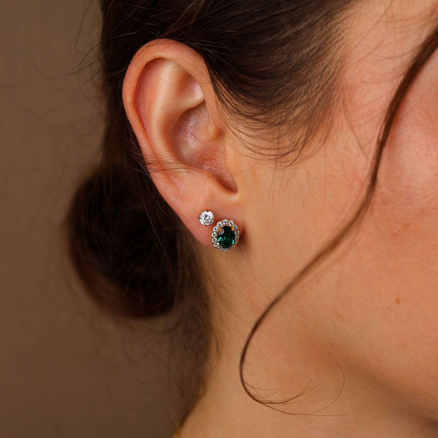 Odessa Aquamarine Birthstone Necklace 14K Gold Vermeil