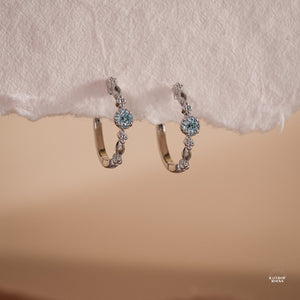 Marina Natural Aquamarine Necklace - Rainbow Rocks Jewellery