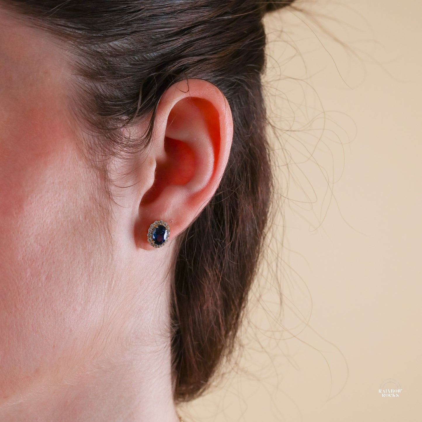 Odessa Aquamarine Birthstone Necklace 14K Gold Vermeil