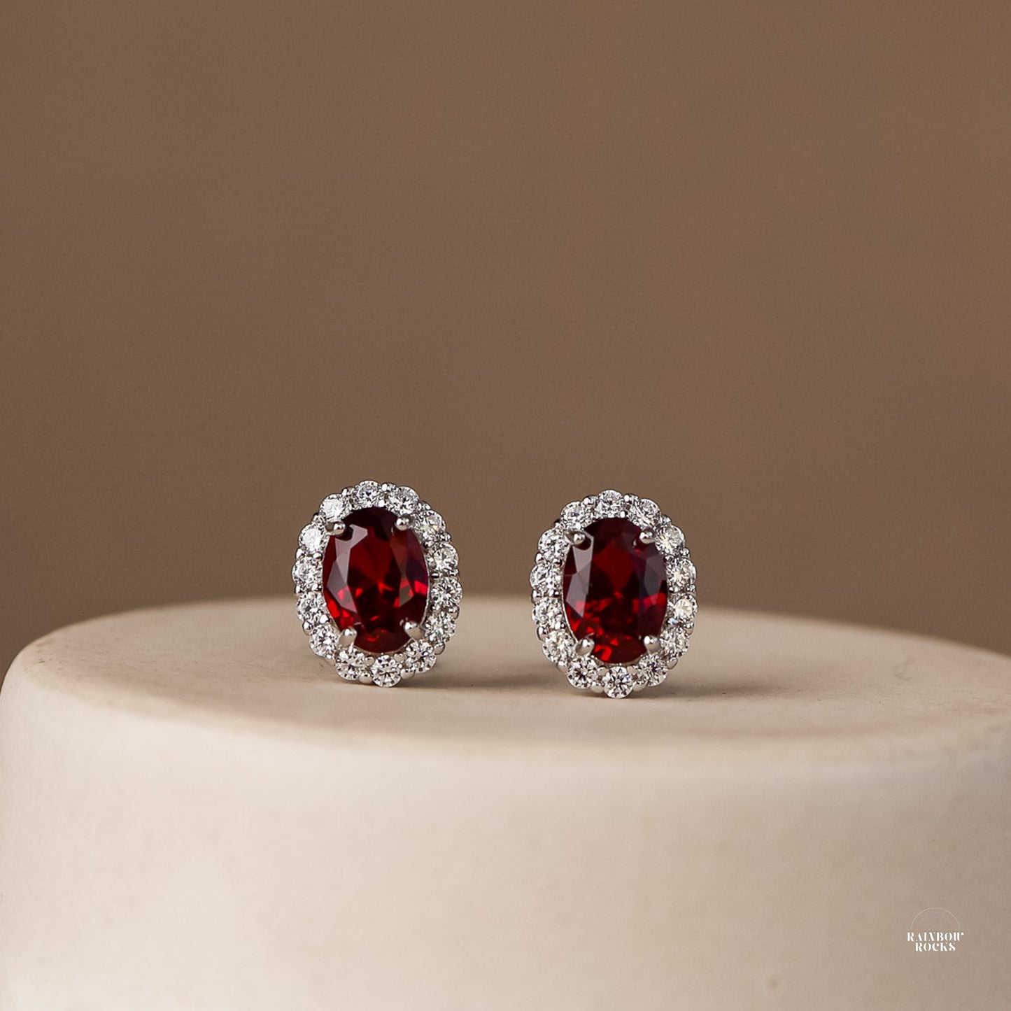 Odessa Genuine Ruby Necklace 14K Gold Vermeil