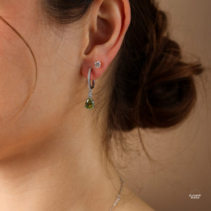 Layla Peridot Necklace - Rainbow Rocks Jewellery