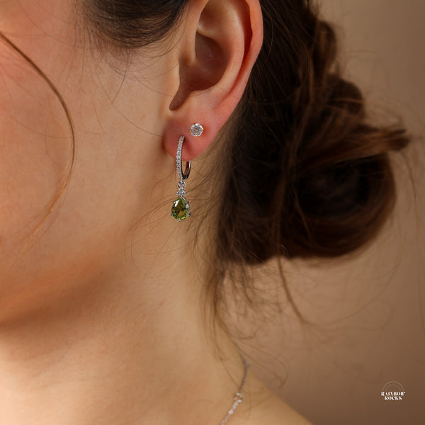 Layla Peridot Necklace - Rainbow Rocks Jewellery