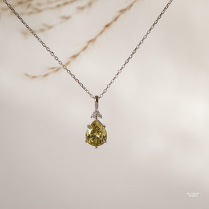 Layla Peridot Necklace - Rainbow Rocks Jewellery