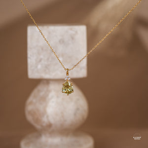 Layla Peridot CZ Jewellery Set - Rainbow Rocks Jewellery