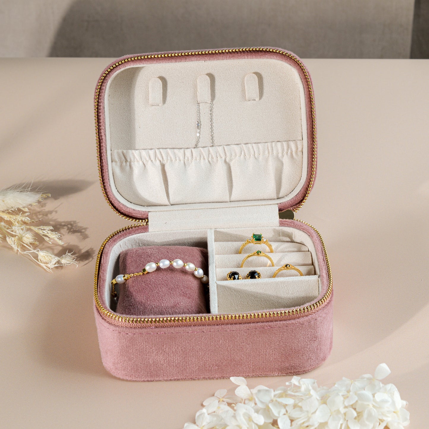 Personalised Jewellery Box Velvet