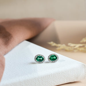 Odessa Emerald Necklace Gold/Silver - Rainbow Rocks Jewellery
