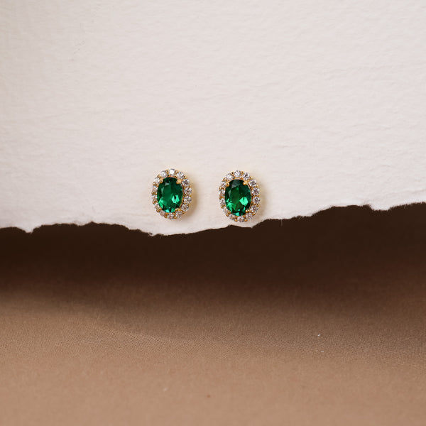 Odessa Emerald Necklace Gold/Silver - Rainbow Rocks Jewellery