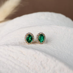Odessa Emerald Necklace Gold/Silver - Rainbow Rocks Jewellery