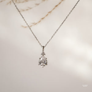 Layla Diamond Cz Necklace - Rainbow Rocks Jewellery