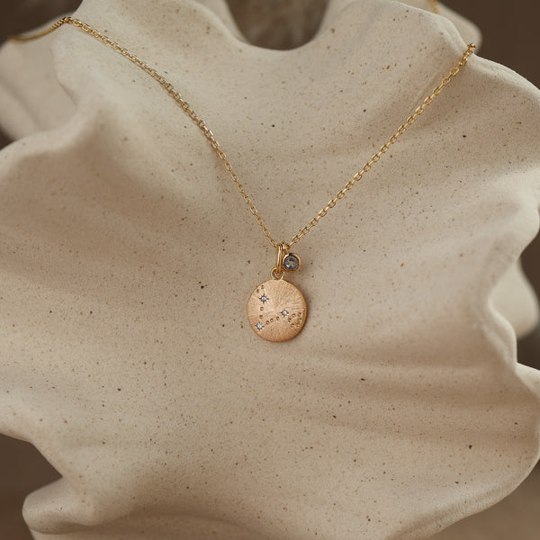 Zodiac Constellation Necklace - Rainbow Rocks Jewellery