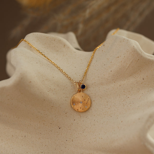 Zodiac Constellation Necklace - Rainbow Rocks Jewellery