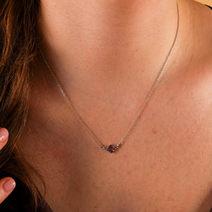 Celeste Lab Alexandrite Necklace