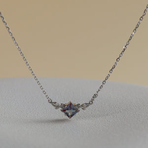Celeste Lab Alexandrite Necklace