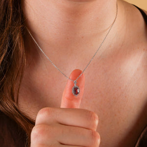Aurora Lab Alexandrite Necklace