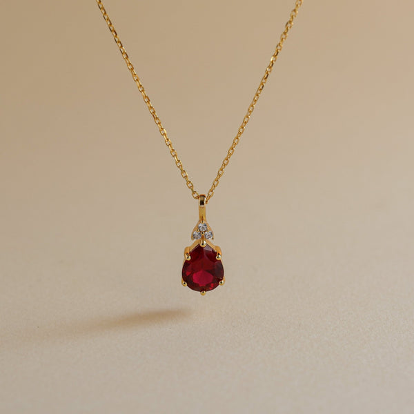 Layla Lab Ruby Jewellery Set - Rainbow Rocks Jewellery