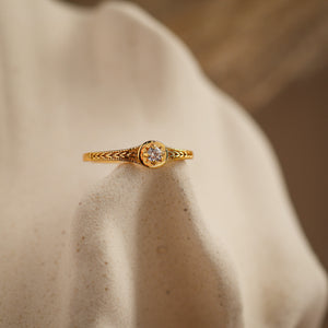 Starlight Birthstone Star Ring - Rainbow Rocks Jewellery