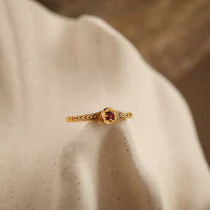 Starlight Birthstone Star Ring - Rainbow Rocks Jewellery