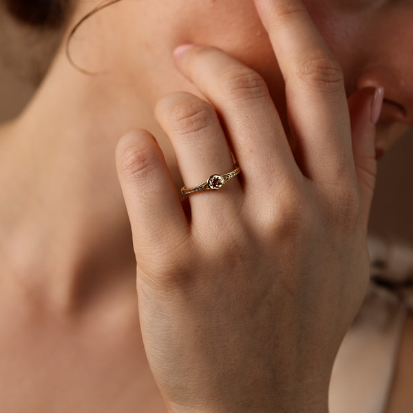 Starlight Birthstone Star Ring - Rainbow Rocks Jewellery