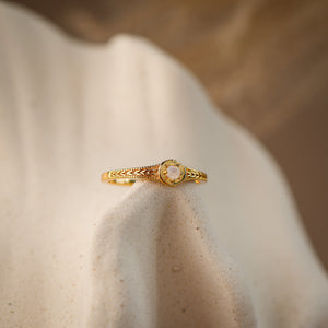 Starlight Birthstone Star Ring - Rainbow Rocks Jewellery