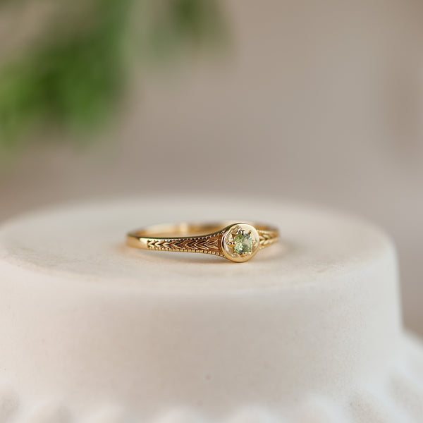 Starlight Birthstone Star Ring - Rainbow Rocks Jewellery
