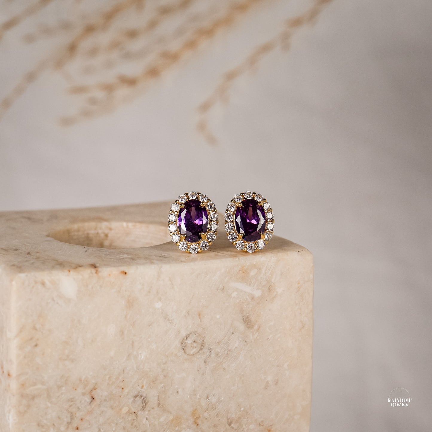 Odessa Amethyst Necklace 14K Gold Vermeil