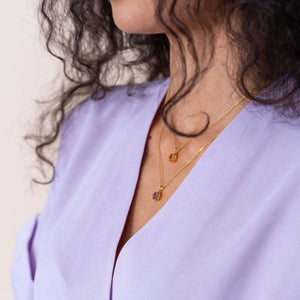 Starlight Natural 12 Birthstone Necklaces - Rainbow Rocks Jewellery