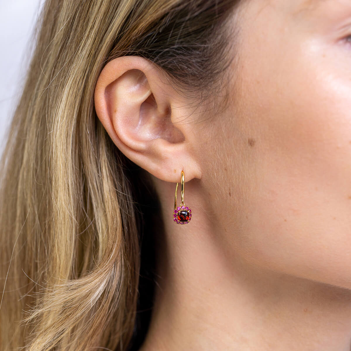 DEVOTION Garnet and Ruby Earrings