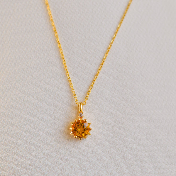 Starlight Natural 12 Birthstone Necklaces - Rainbow Rocks Jewellery
