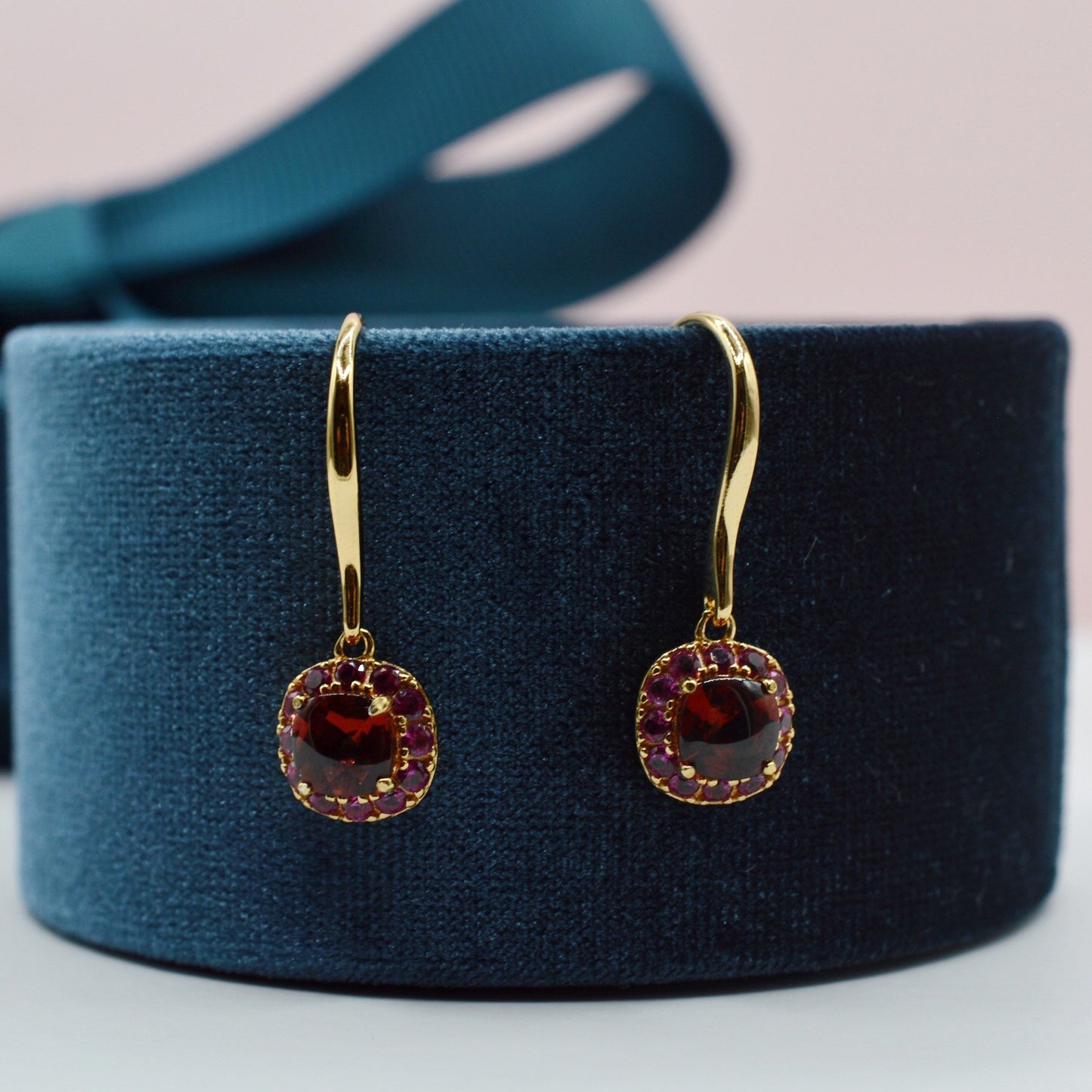 DEVOTION Garnet and Ruby Earrings