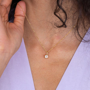 Starlight Natural 12 Birthstone Necklaces - Rainbow Rocks Jewellery