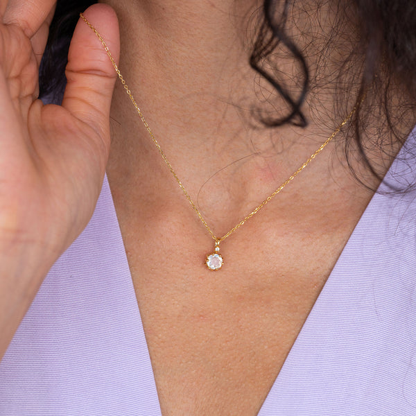Starlight Natural 12 Birthstone Necklaces - Rainbow Rocks Jewellery