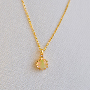 Starlight Natural 12 Birthstone Necklaces - Rainbow Rocks Jewellery