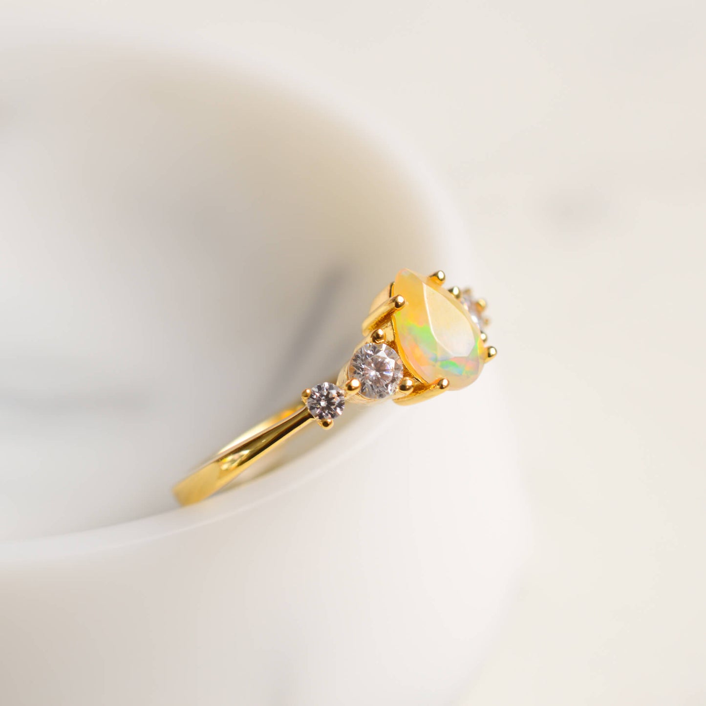 Selene Opal Ring